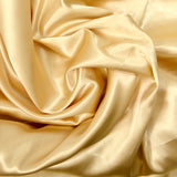 Satin Polyester uni doré