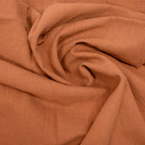 100% Fauve washed linen