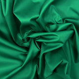 Satén de algodón verde menta