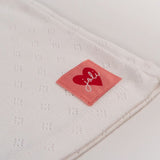 Étiquettes tissées  "Joli Coeur" x 5