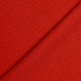 Jersey nid d'abeille rouge