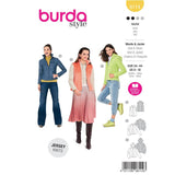 Patron Burda n°6114: Patron gilet et veste