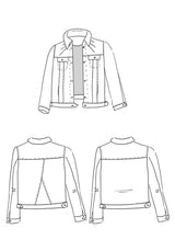 Patron de couture blouson PILAR