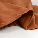 100% Fauve washed linen