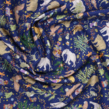 Coton liberty ® Christmas marine au mètre