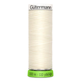 Fil à coudre recyclé - Coloris Noir/Blanc/Gris - Gütermann
