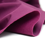 Tissu Softshell uni aubergine