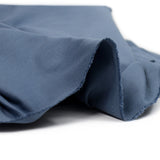 Gabardine polycoton sergé bleu polaire foncé