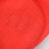 Simple gaze tissée corail