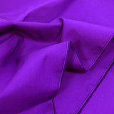 Coton uni violet