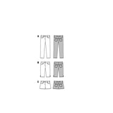 Patron Burda n°9268: Enfant manteau & veste