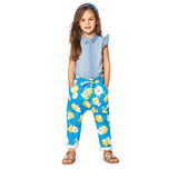 Patron Burda n°9342: Pantalon à coulisse enfant