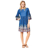 Patron Burda n°6401 : Robe foncée