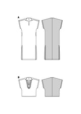 Patron Burda n°5894 : Robe & Tunique