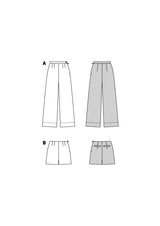 Patron Burda n°5898 : Pantalon