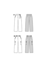 Patron Burda n°5902 : Pantalon