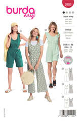 Patron Burda n°5905 : Combinaison
