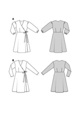 Patron Burda n°5933 : Robe