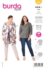 Patron Burda n°6034 : Veste & Manteau