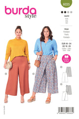 Patron Burda n°6035 : Pantalon