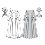 Patron Burda n°6398: Renaissance