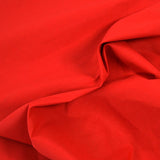 Coton uni rouge