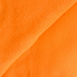 Tissu polaire orange