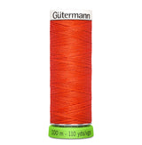 Fil à coudre recyclé - Coloris jaune/orange/rouge - Gütermann