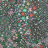 Coton liberty ® Adelajda's wish vert foncé au mètre