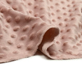 Polaire minky relief rose chair