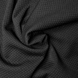 Jersey nid d'abeille noir