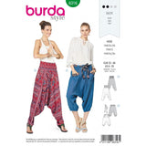Patron Burda 6316 - Pantalon Sarouel