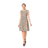Patron Burda 6339 - Robe col bateau