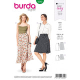 Patron Burda 6340 - Jupe portefeuille