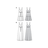 Patron Burda 6344 - Robe portefeuille