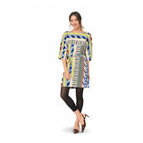 Patron Burda 6345 - Robe à manches amples