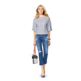 Patron Burda 6345 - Robe à manches amples