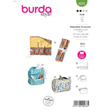 Patron Burda n°9276 : Accessoires de salle de bain
