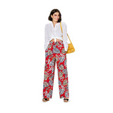 Patron Burda n°6229 : Pantalon à coulisse élastiquée avec des poches dans les coutures – jambe ample