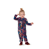 Patron Burda n°9293: Top col rond et pantalon coordonné enfant