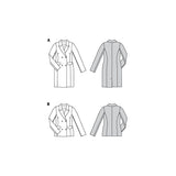Patron Burda n°6078: Robe & Veste
