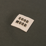 Étiquettes tissées  "Good Mood " x 5