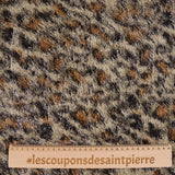 Maille à poil long léopard