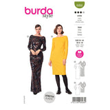 Patron Burda n°6068 : Robe