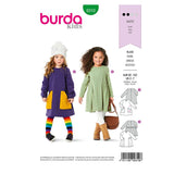 Patron Burda n°9310 Robe enfant