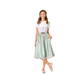 Patron Burda n°6268 Robe folkore