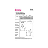 Patron Burda n°9270 : Bébé veste & manteau