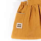 Étiquettes tissées  "Good Mood " x 5
