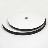 25 m auto-agrippant 20 mm noir - loop - velours