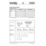 Patron Burda n°9268: Enfant manteau & veste
